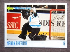 Manon Rheaume #146 Classic 1993 Hockey Card (Atlanta Knights) VG