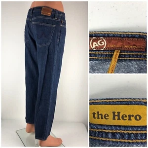 Adriano Goldschmied Mens 33 X 28 Jeans The Hero 100% Cotton Made In USA - Picture 1 of 11