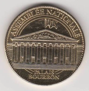 2012 COIN TOKEN JETON MEDAILLE SOUVENIR A-B -- 75 007 ASSEMBLEE NATIONALE N°12 - Imagen 1 de 2