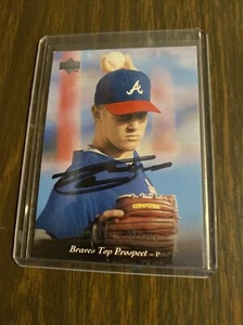 1994 Upper Deck Damian Moss Braves Top Prospec Signed/Autographed Baseball Card - Picture 1 of 2