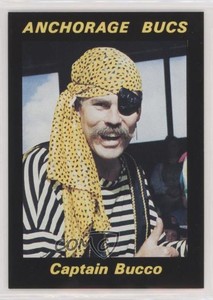 1993 Anchorage Bucs Team Issue Captain Bucco #34
