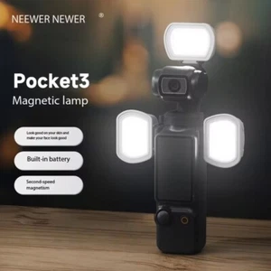 NEEWER M21 Lampe de Remplissage Vidéo LED Magnétique 2800k-6500k pour Caméras DJI Pocket 3 - Photo 1 sur 7