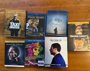 Blu Ray / Dvd Lot Pre Owned. Taxi Driver. Crazy Heart. Gone Girl + More - Picture 1 of 10