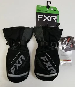 FXR Helix Race Youth Mitt Snowmobile Large Mitten ski winter warm kids atv utv - Picture 1 of 2