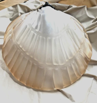 LUMINÁRIA VINTAGE ESTILO SASAPARILLA ART DÉCO BLUSH VIDRO LATÃO MONTAGEM NA PAREDE - Imagem 1 de 4