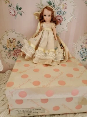 Nancy Ann Storybook Plastic Doll #185 Saturdays Child Sleep Eye With Tag & Box - Изображение 1 из 4