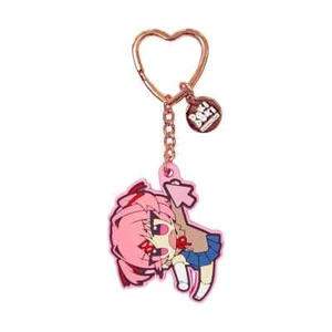 Doki Doki Literature Club Natsuki Mouse Pointer Rubber Keychain Charm Figure - Picture 1 of 1