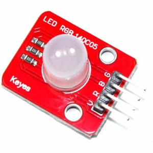 Keyes 10mm RGB LED Modulo MD-157 5V Arduino Raspberry Pi 140C05 5V Flux Workshop - Picture 1 of 2