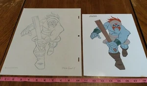 Hulk vs. Thor Marvel Animación concepto arte cómic película Asgard: Storm Giant - Imagen 1 de 5