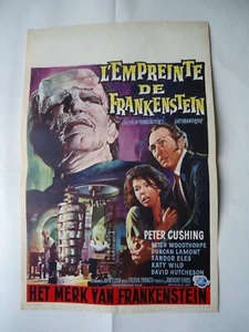 HAMMER/THE EVIL OF FRANKENSTEIN/ FJ424/affiche belge - Picture 1 of 1