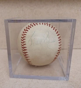 Jerry Reuss Firmado a Mano Autografiado Oficial MLB Béisbol  - Imagen 1 de 4