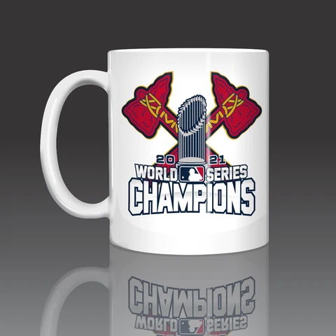 Atlanta Braves 2021 Champions 11oz Ceramic Coffee Mug Cover