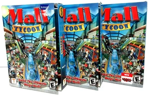 2002 Mall Tycoon PC Lot Of Three New Open Box With Original Boxes / Discs Sealed - Picture 1 of 6