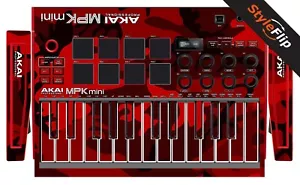 Recubrimiento Akai MPK Mini MK3 | Rojo camuflaje | Calcomanía protectora | StyleFlip Skins - Imagen 1 de 1