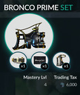 Warframe Bronco Prime Set (Pc) (Xbox) (Ps5) (Mobile) (Paid Advice)