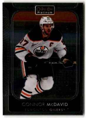 Connor McDavid 2021-22 O-Pee-Chee Platinum #1 Edmonton Oilers - Image 1 of 2