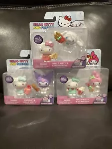 Hello Kitty 6 Pack Figures Hello Kitty, My Melody, Cinnamoroll NIB - Picture 1 of 4