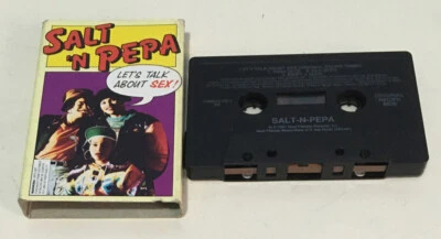 SALT N PEPA CASSETTE SINGLE LETS TALK ABOUT SEX NEXT RECORDS - Image 1 of 2