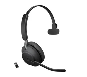 Jabra Evolve2 65 Wireless PC Headset – Noise Cancelling Microsoft Teams Certifie - Picture 1 of 10