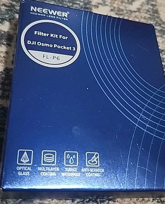 NEEWER 6 Pack Magnetic ND CPL UV Filter Set Compatible with DJI OSMO Pocket 3 - Image 1 of 4