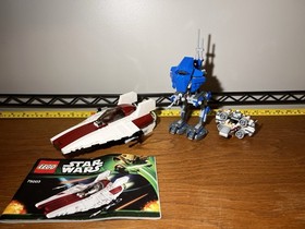 Lego Star Wars Incomplete Sets: 75003 A Wing Fighter, 75002, 75032 X Wing