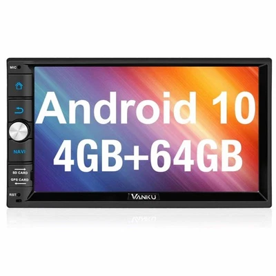 Radio Autoradio Stereo Android 7" 2 Din Universell Navigationsgerät GPS Computer - Bild 1 von 4