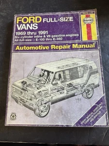 Haynes ford full size van 1969-1991 automotive repair manual - Bild 1 von 5