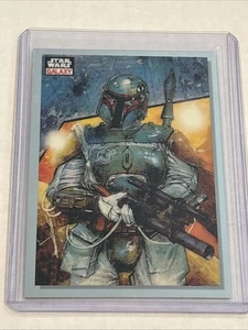 2023 Topps Chrome Star Wars Galaxy Base Galaxy’s Most Dangerous #39 Boba Fett - Bild 1 von 2