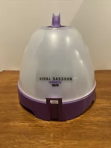 Vidal Sassoon 1875 watt Ionizer Hard Hood Portable Hair Dryer VS290 Excellent! - Picture 1 of 13