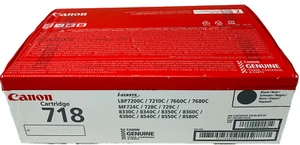 Canon 2662B017 718BK Ovp Doppel Original Schwarz I-Sensys LBP-7200CDN / Mf - Bild 1 von 2