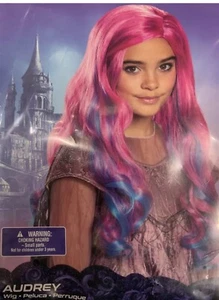 Disfraz Audrey Descendientes 3 - Peluca Rosa y Azul Niñas - Accesorio Halloween - Imagen 1 de 2