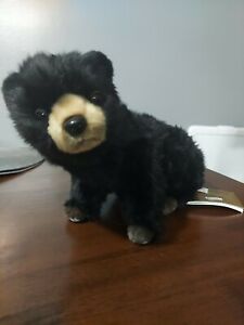 Hansa Creations Black Bear Cub Plush Doll Stuffed Animal BH7040