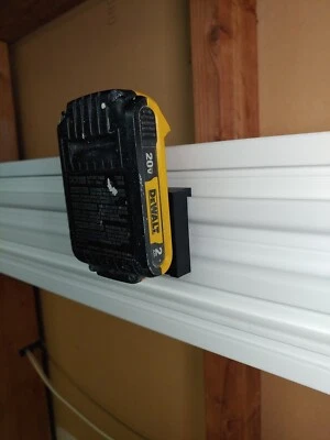 BLACK ELM Dewalt Battery Holder For Craftsman VersaTrack- Set Of 3