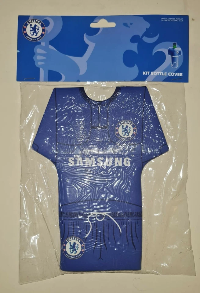 (acc524) Chelsea Football Club Shirt Kit Bottle Cover Beer / Drinks Cooler