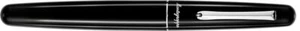 Pluma Estilográfica Montegrappa Elmo 01 Negra Pennino F - Imagen 1 de 4