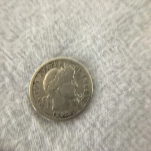1892 O Barber Dime Uncertified Circulated - Bild 1 von 2