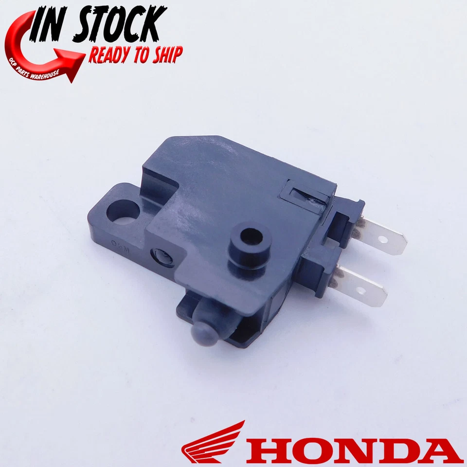 INTERRUPTOR DE PARADA DELANTERO HONDA 35340-MGS-D31 GENUINO OEM NUEVO Foto 1 de 4