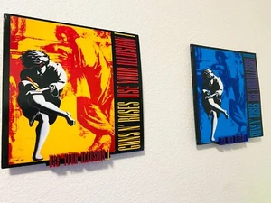 Guns N' Roses Use Your Illusion 1/2 Vinyl/CD Wall Mount Display Shelf - USA - Picture 1 of 7