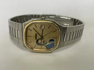 SWISS ETERNA President Saddam Hussein Iraq Watch Men Size Black Dial MINT R - Picture 1 of 14