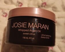 Josie Maran Whipped Argan Oil Body Butter SWEET CITRUS 4 oz Sealed No Box 