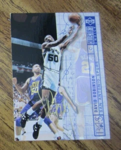 David Robinson 1994-95 Collector's Choice International German Gold Sig #395 NBA - Picture 1 of 2