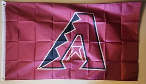 Arizona Diamondbacks MLB Baseball Flag Double Side Print 3x5 Ft W/ Grommets - Picture 1 of 3