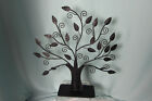 Metal Decorative Tree Hanging Ornaments Hooks 16 In All 14 By 14 Black Matte