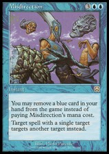 Misdirection X (1) Mercadian Masques MTG Ex/NM (RG) 4RCards