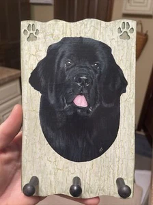KC creations Wooden Handmade Leash Key holder Labrador Lab Retriever Dog - Picture 1 of 5