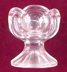 6 Cambridge Colonial Open Salts Pedestal Elegant Glass #2800 Clear Vintage #14 - Picture 1 of 5