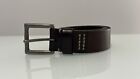 New with Tags RUEHL No.925 Men’s Dark Brown Leather Belt - Size 34 