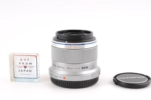 OM SYSTEM OLYMPUS M.Zuiko Digital 45mm F/1.8 srebrny MFT przetestowany i działający Japonia - Zdjęcie 1 z 14