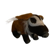 Wild Republic Red River Hog Plush, Stuffed Animal, Plush Toy 12"