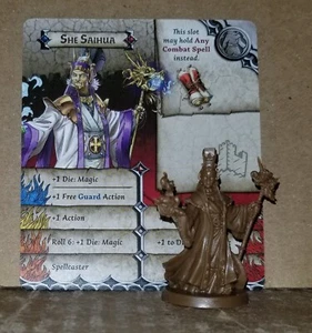 Zombicide White Death SHE SAIHUA Survivor Stretch Goal Promo - Picture 1 of 1